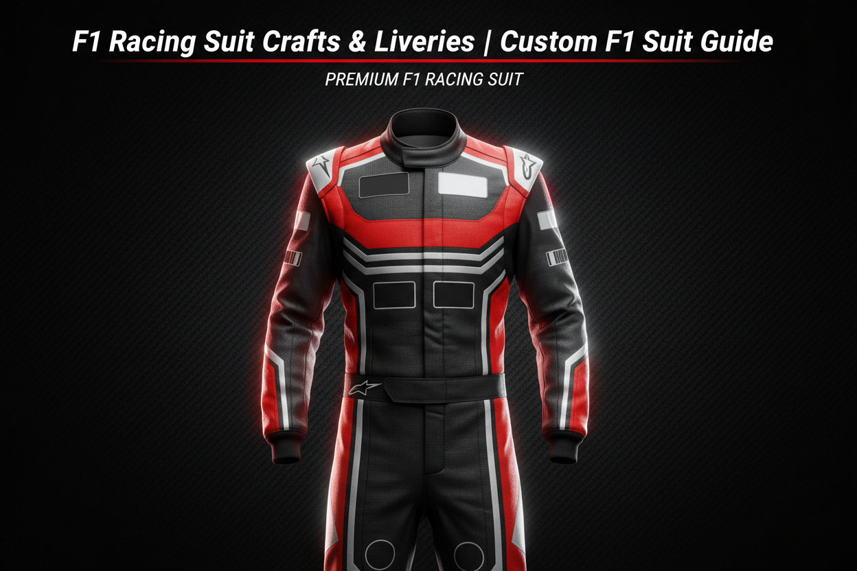 F1 RACING SUIT Crafts & Liveries | Custom F1 Suit Guide