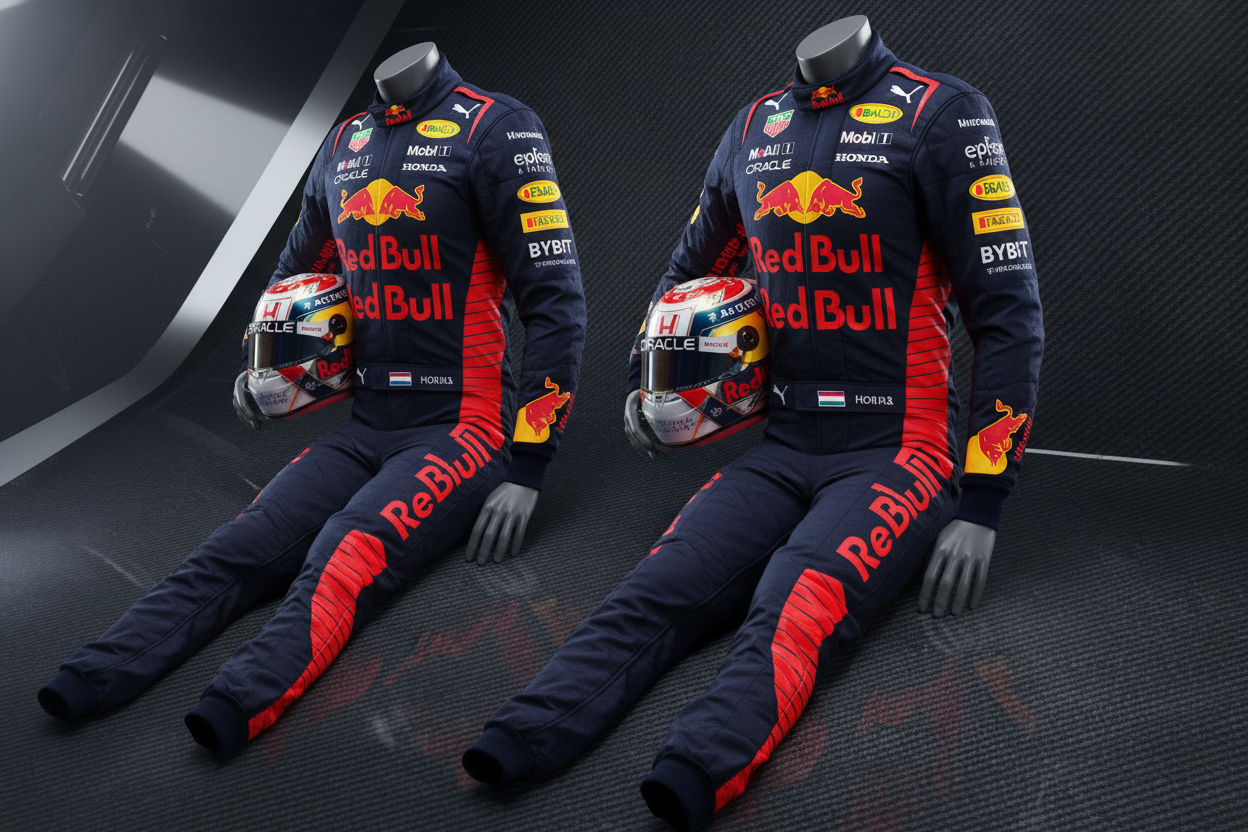 Red Bull F1 Racing Suit 2026 | Verstappen & Ricciardo Replicas