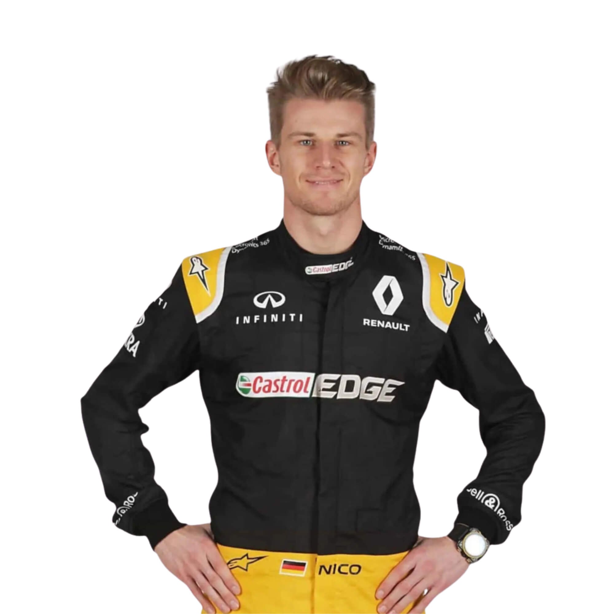 Nico Hulkenberg 2017 F1 Racing Suit Team Renault
