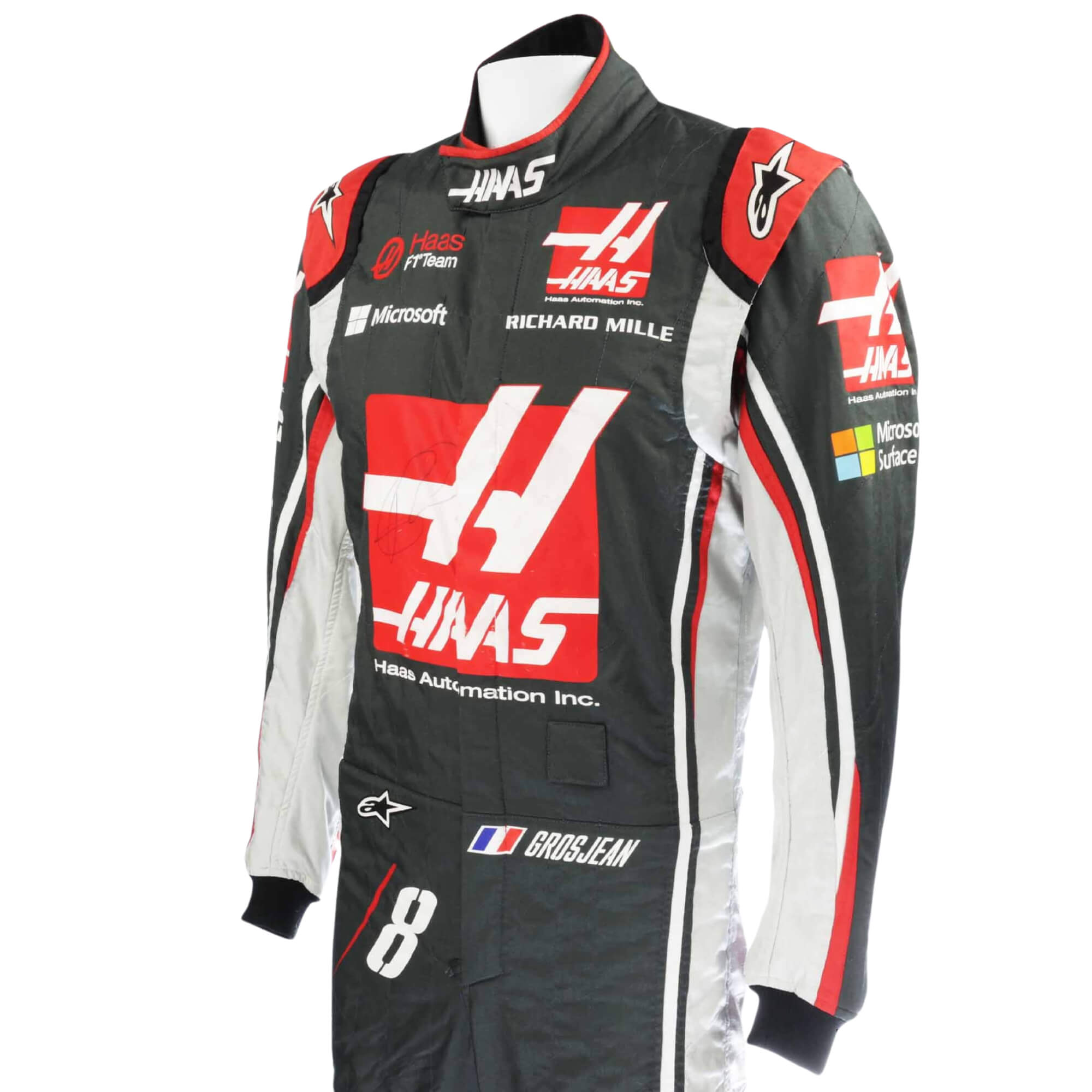 Romain Grosjean 2017 F1 Racing Suit Team Haas