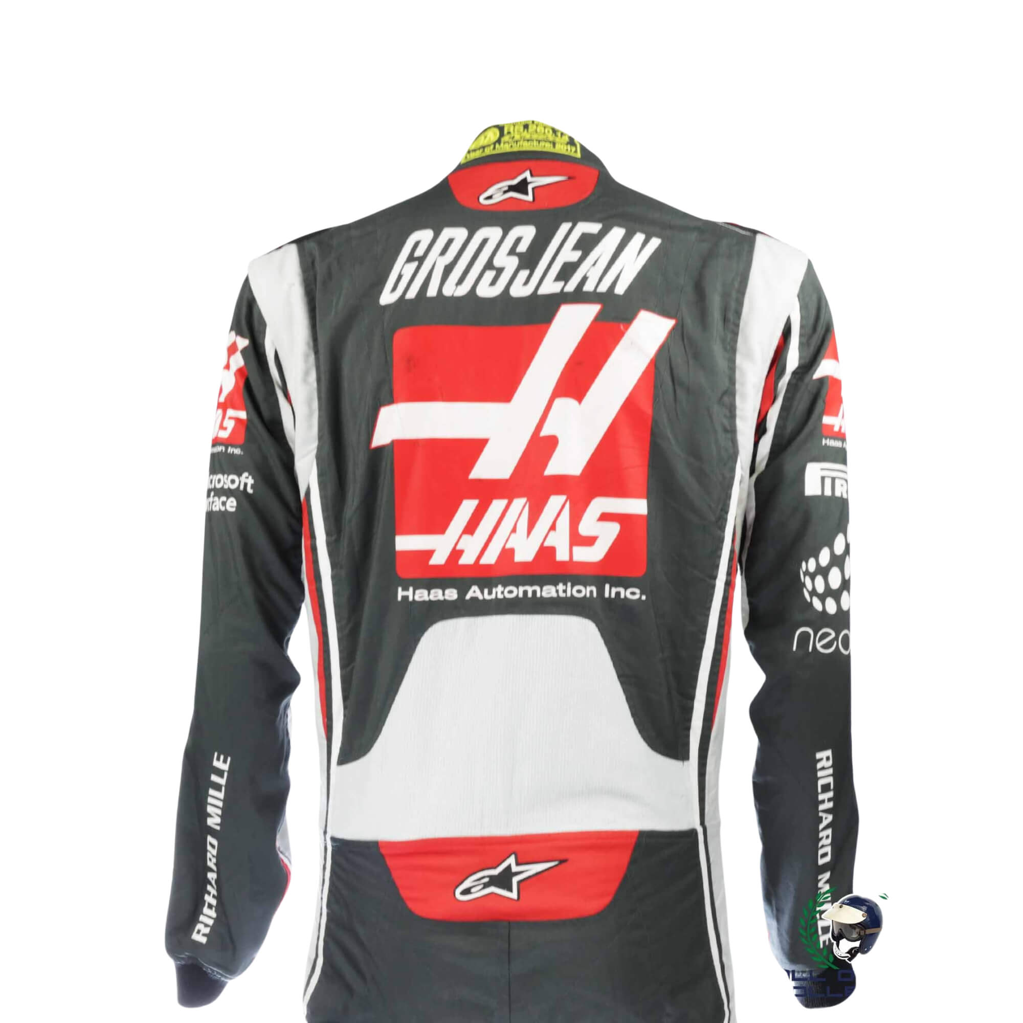 2017 Romain Grosjean F1 Racing Suit