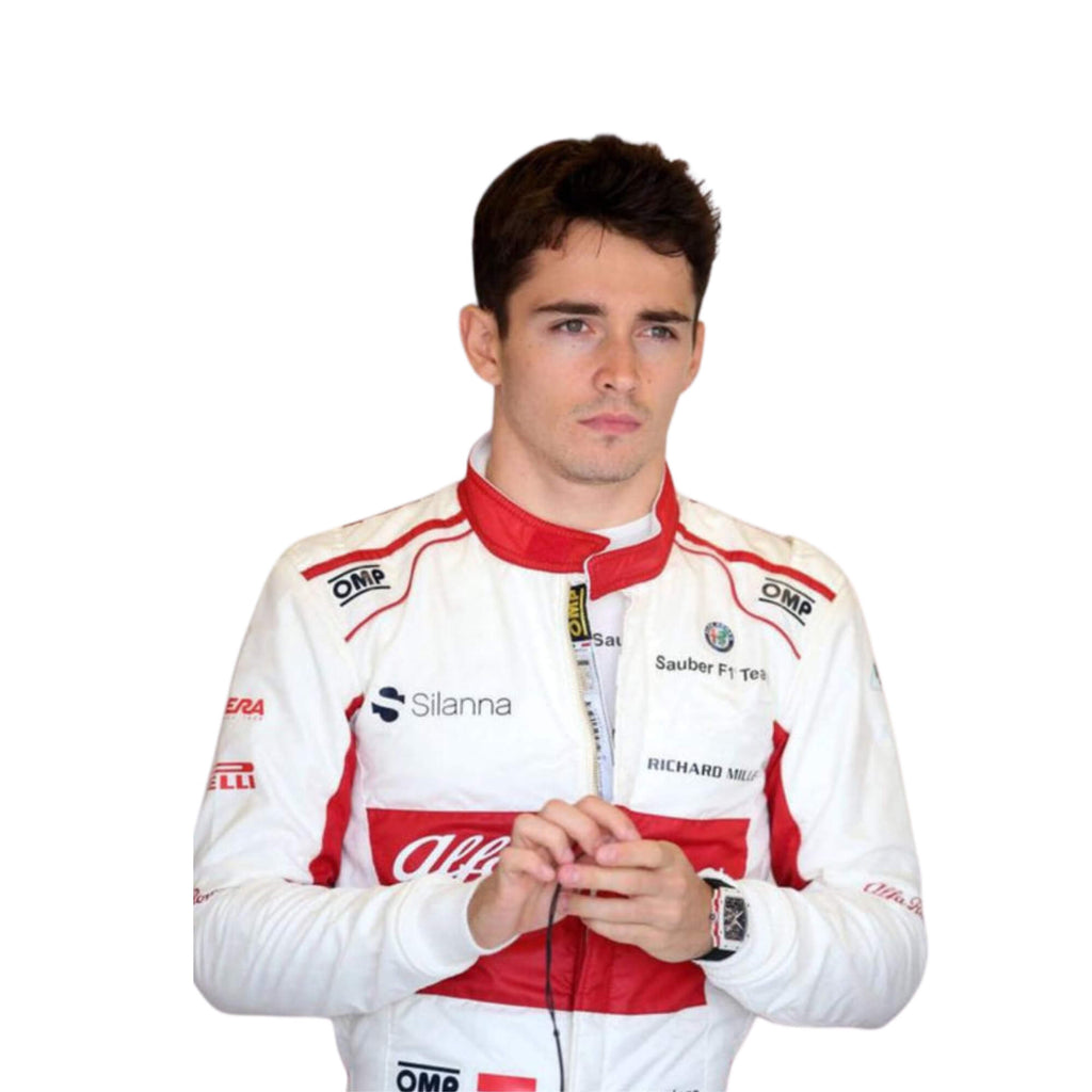 Charles Leclerc 2018 Sauber F1 Racing Suit Team Alfa Romeo