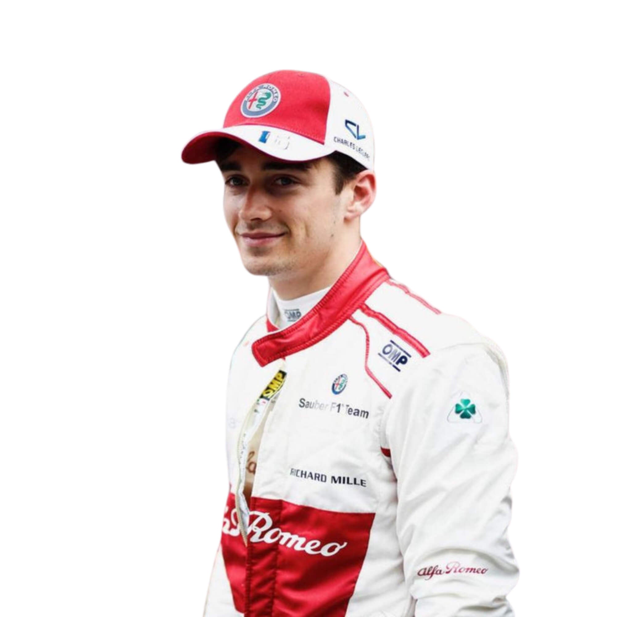 Charles Leclerc 2018 Sauber F1 Racing Suit Team Alfa Romeo