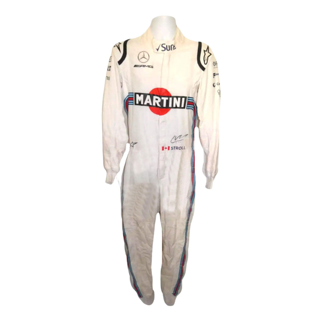 Lance Stroll 2018 F1 Racing Suit Team Williams Martini