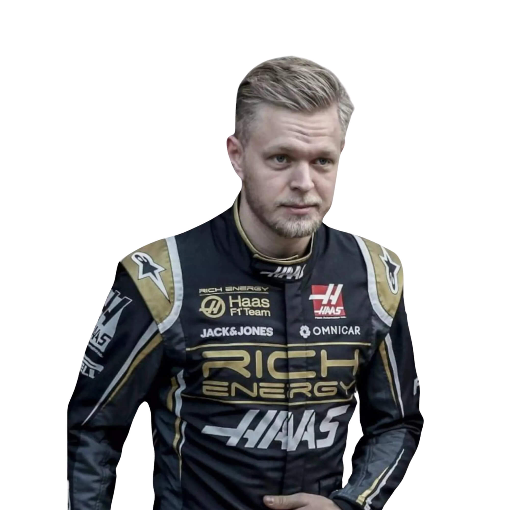 Kevin Magnussen 2019 Brazilian GP F1 Racing Suit Team Haas