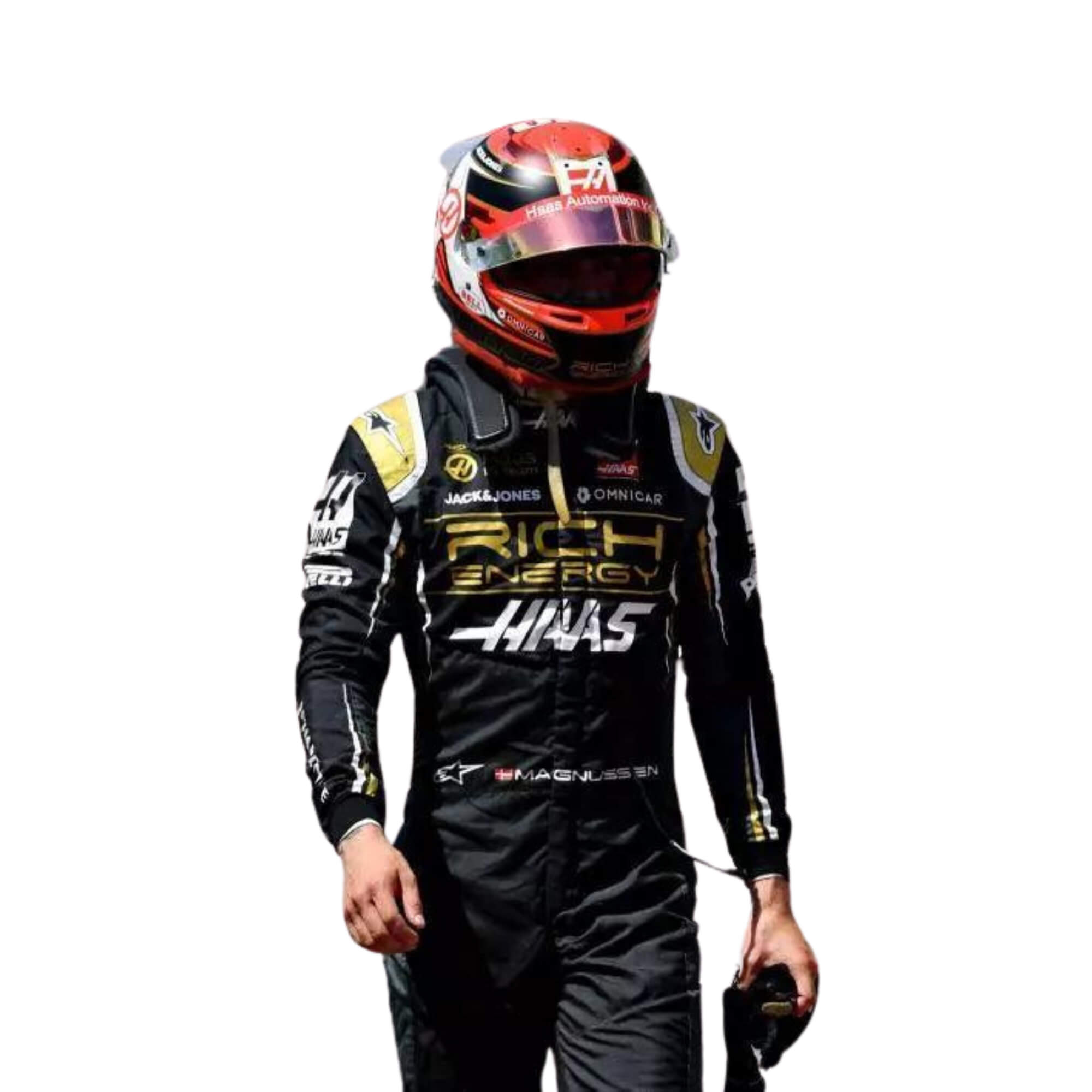 2019 Kevin Magnussen Brazilian GP F1 Racing Suit