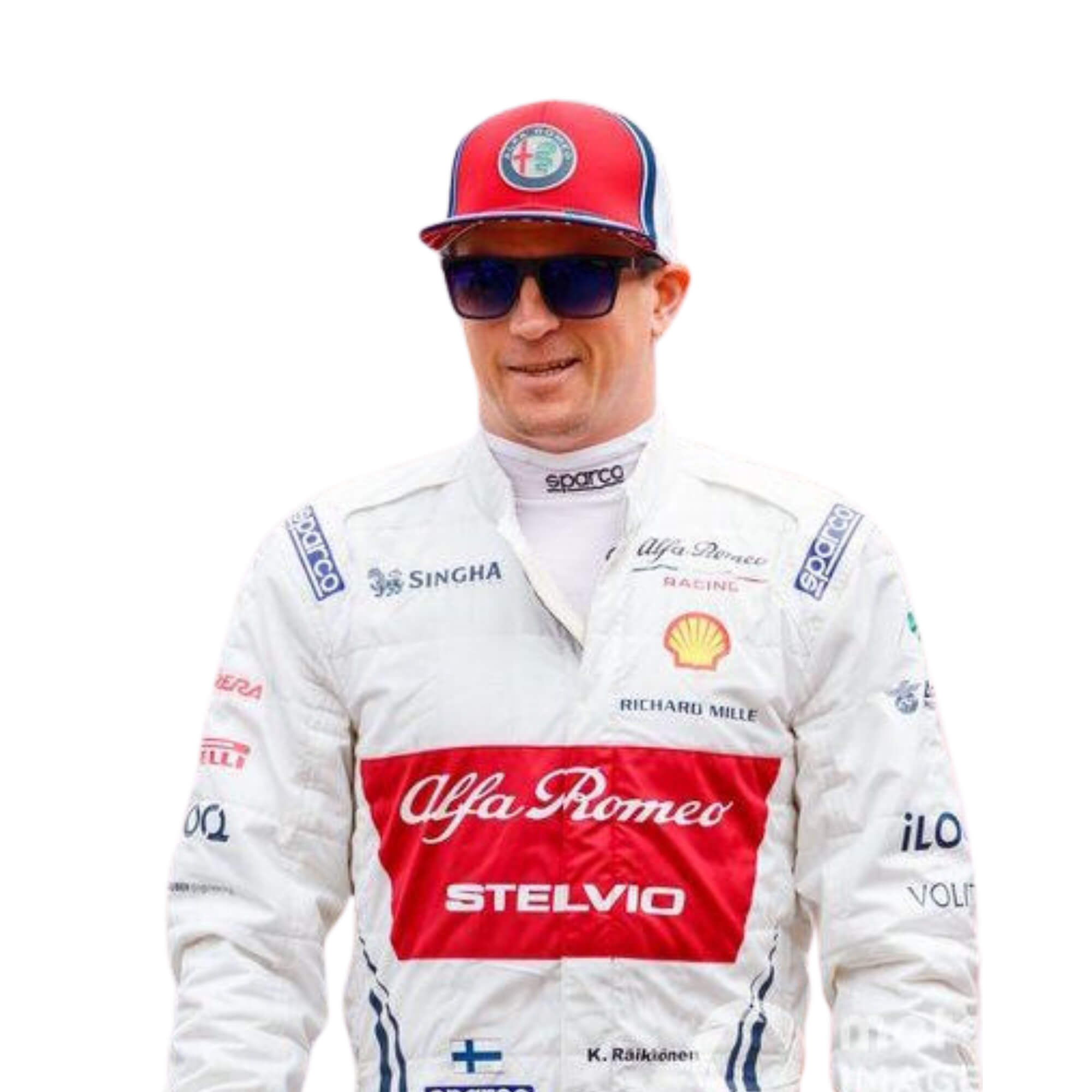 2019 Kimi Raikkonen Azerbaijan GP F1 Racing Suit