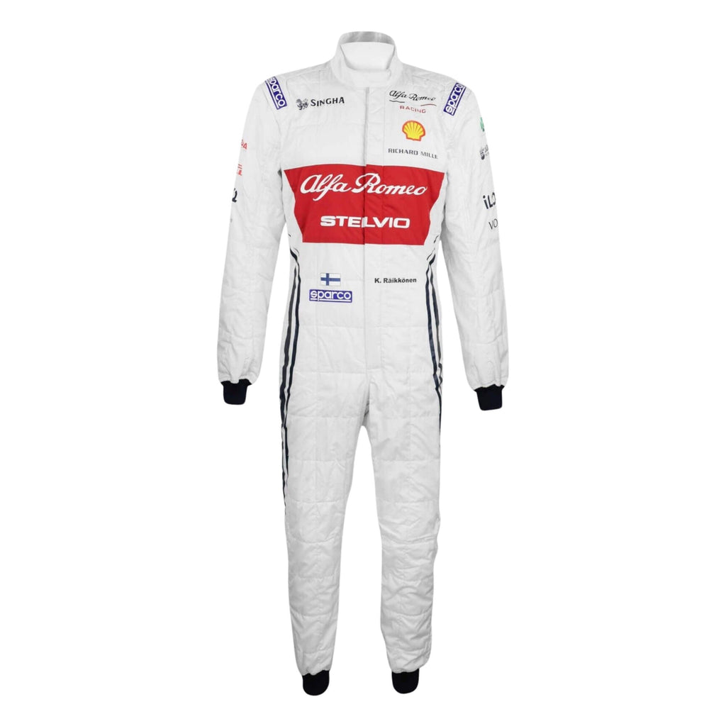 Kimi Raikkonen 2019 Azerbaijan GP F1 Racing Suit Team Alfa Romeo