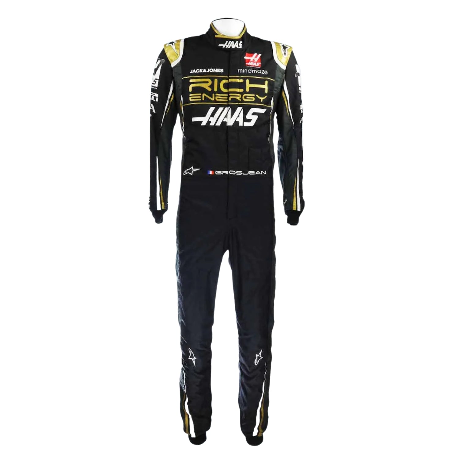 Romain Grosjean 2019 F1 Racing Suit Team Haas