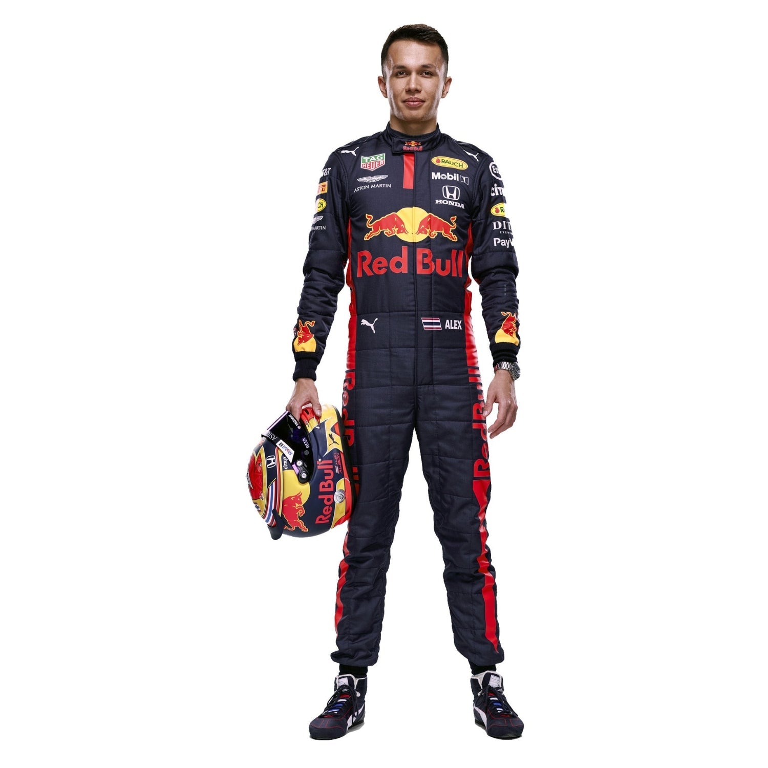 Alexander Albon 2020 F1 Racing Suit Team Red Bull