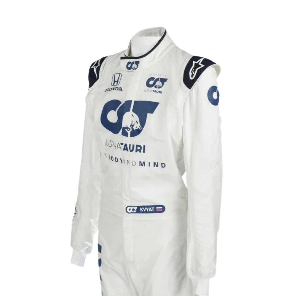 Daniil Kvyat 2020 F1 Racing Suit Team Alpha Tauri