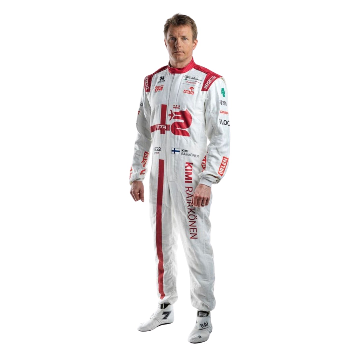 2021 Kimi Raikkonen F1 Racing Suit