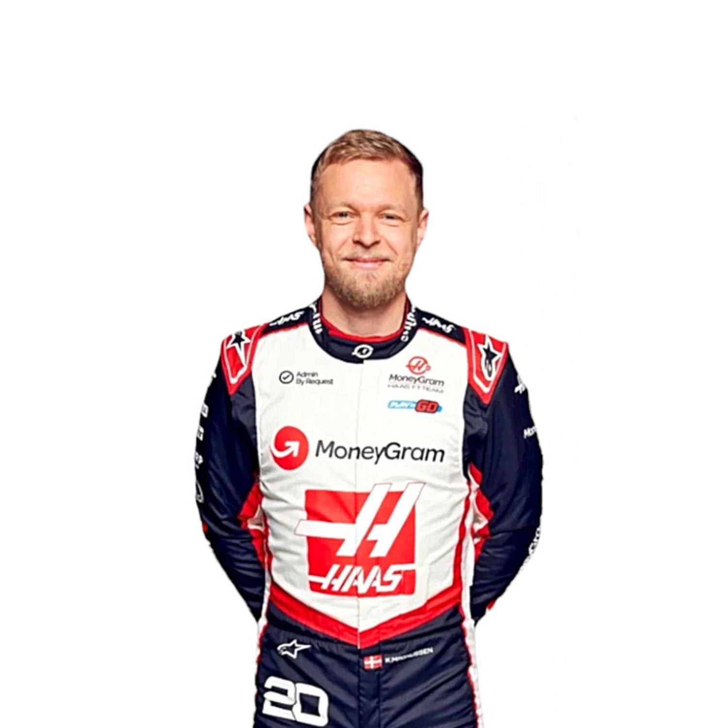 F1 Racing Costume Worn by Kevin Magnussen & Nico Hulkenberg – 2024 Miami Grand Prix