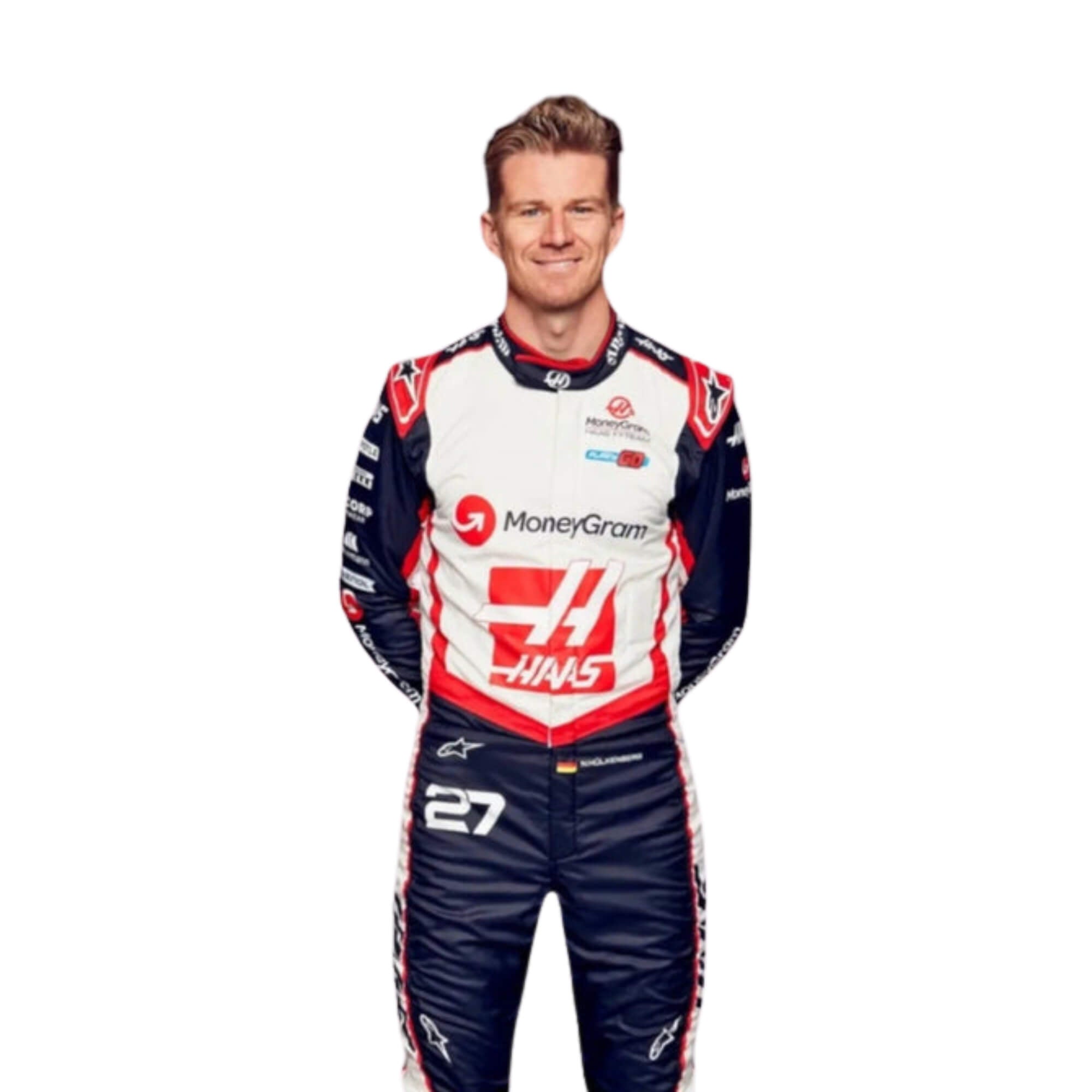 2024 F1 Racing Costume Worn by Kevin Magnussen & Nico Hulkenberg – Miami Grand Prix