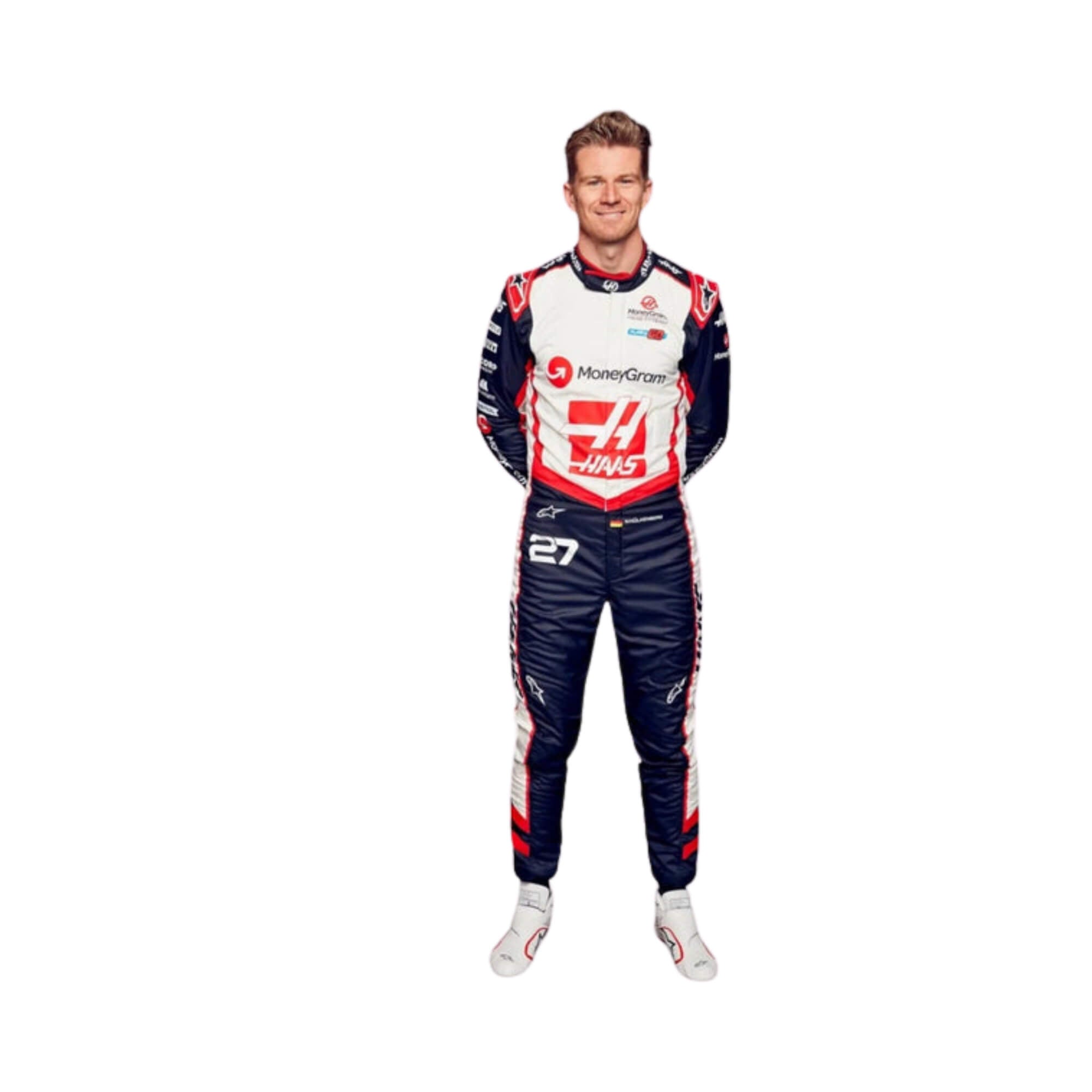 F1 Racing Costume Worn by Kevin Magnussen & Nico Hulkenberg – 2024 Miami Grand Prix