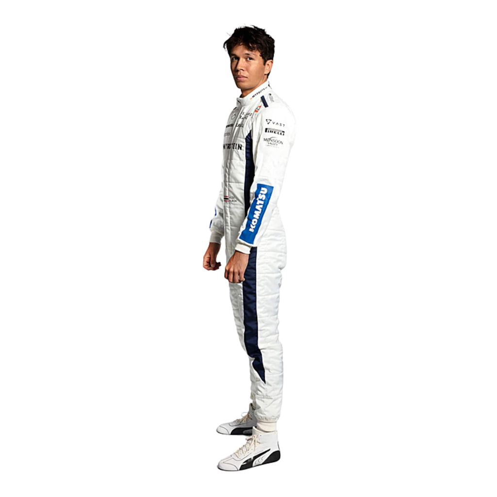 F1 Racing Costume Worn by Alexander Albon & Logan Sargeant – 2024 Gulf Edition