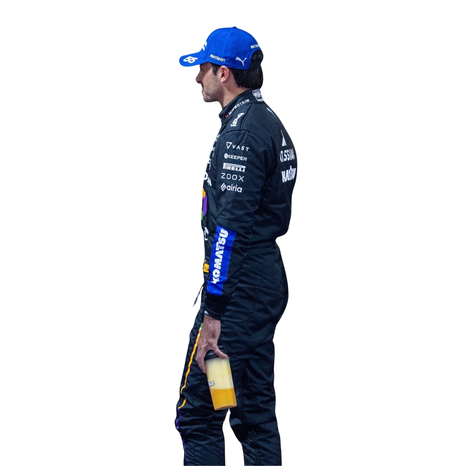 2025 F1 Racing Costume Worn By Carlos Sainz and Alenaxder Albon Las Vegas GP