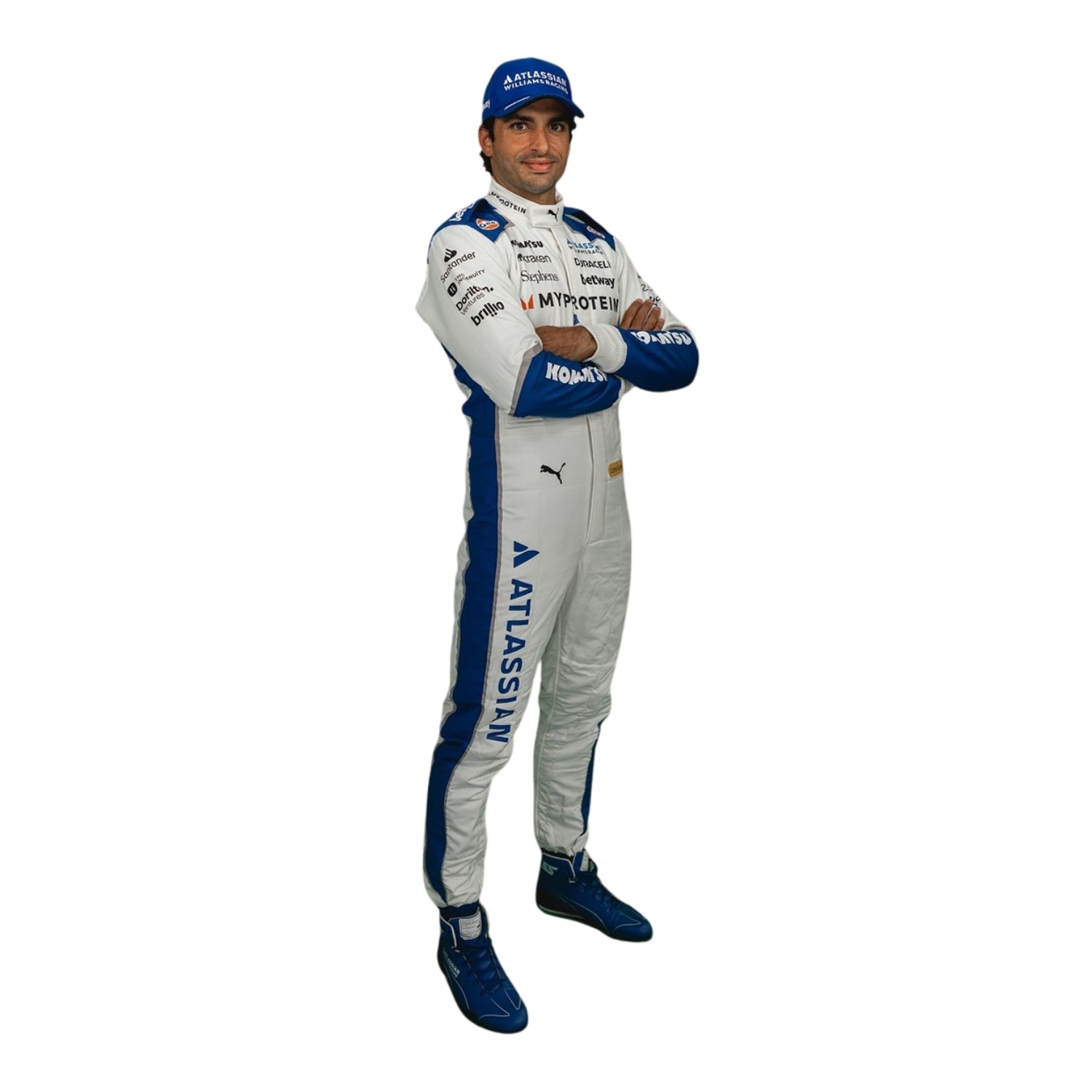 2025 F1 Racing Costume Worn By Carlos Sainz and Alexander Albon United States GP