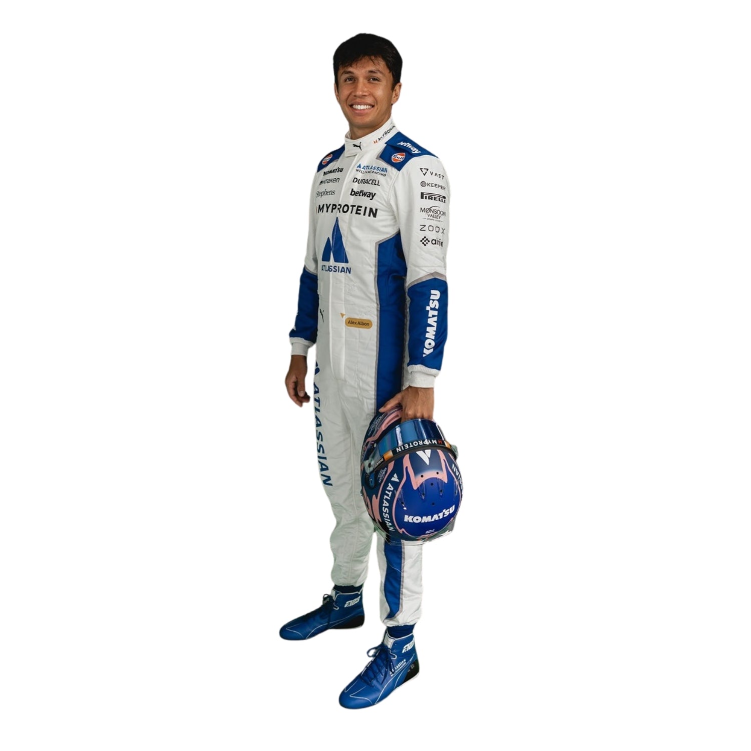 2025 F1 Racing Costume Worn By Carlos Sainz and Alexander Albon United States GP