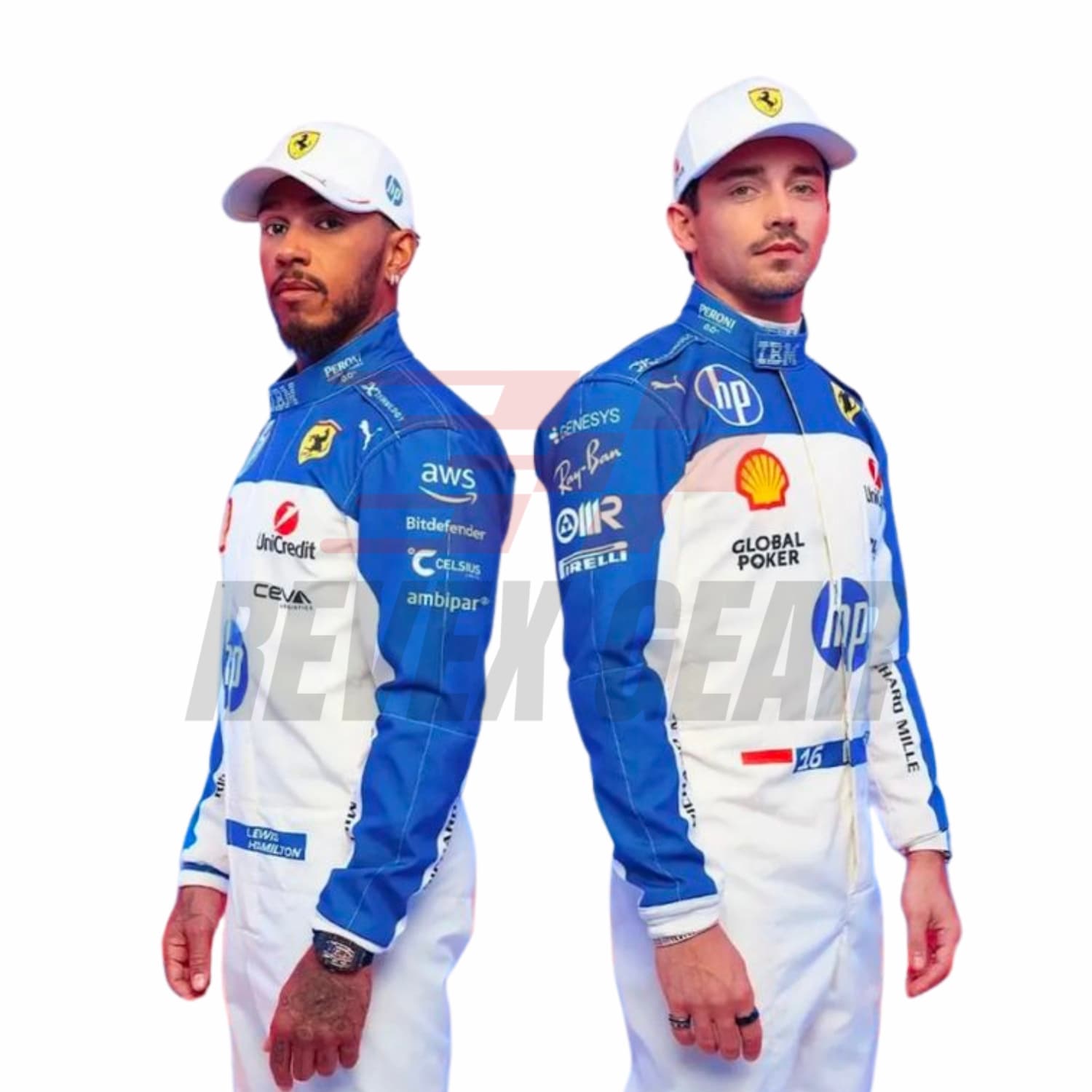 Lewis Hamilton 2025 Miami GP F1 Racing Suit