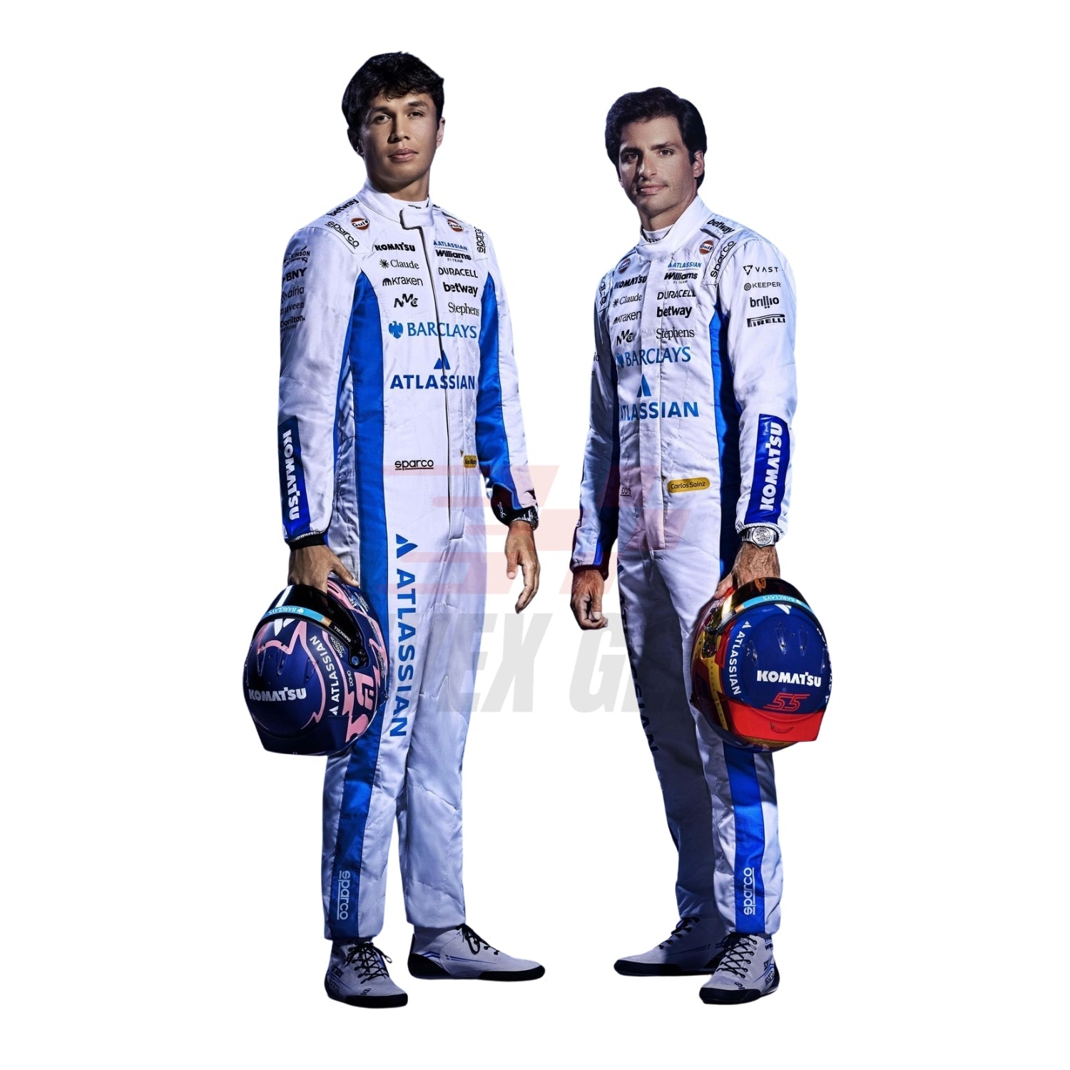 2026 F1 Racing Costume Worn By Carlos Sainz and Alexander Albon