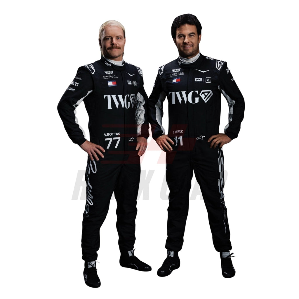 2026 F1 Racing Costume Worn By Valtteri Bottas and Sergio Perez