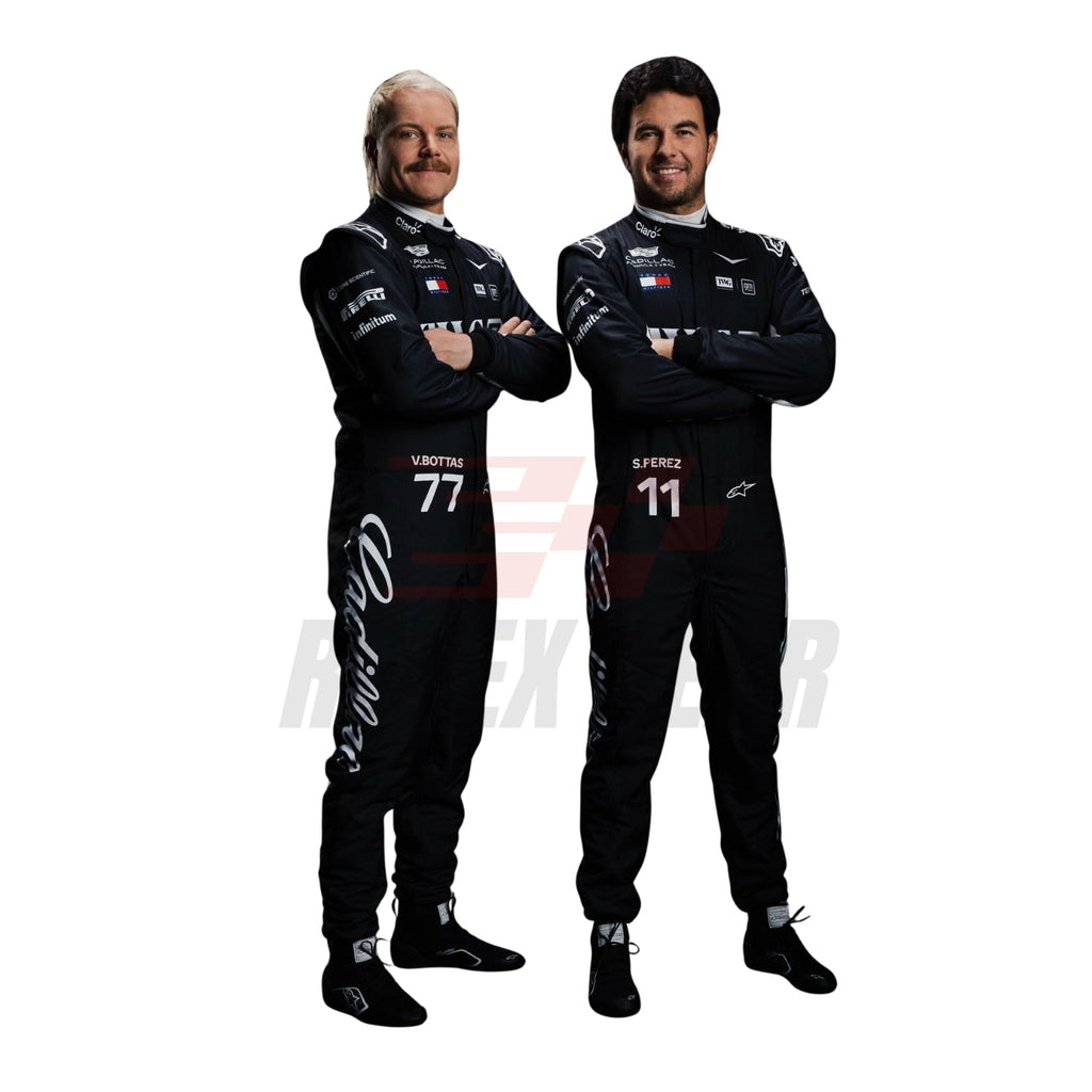 2026 F1 Racing Costume Worn By Valtteri Bottas and Sergio Perez