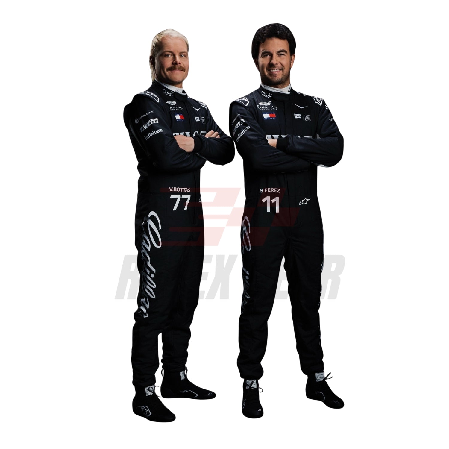 2026 F1 Racing Costume Worn By Valtteri Bottas and Sergio Perez