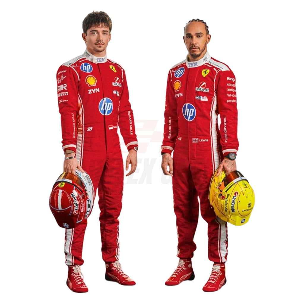 2026 F1 Racing Costume Worn by Charles Leclerc & Lewis Hamilton