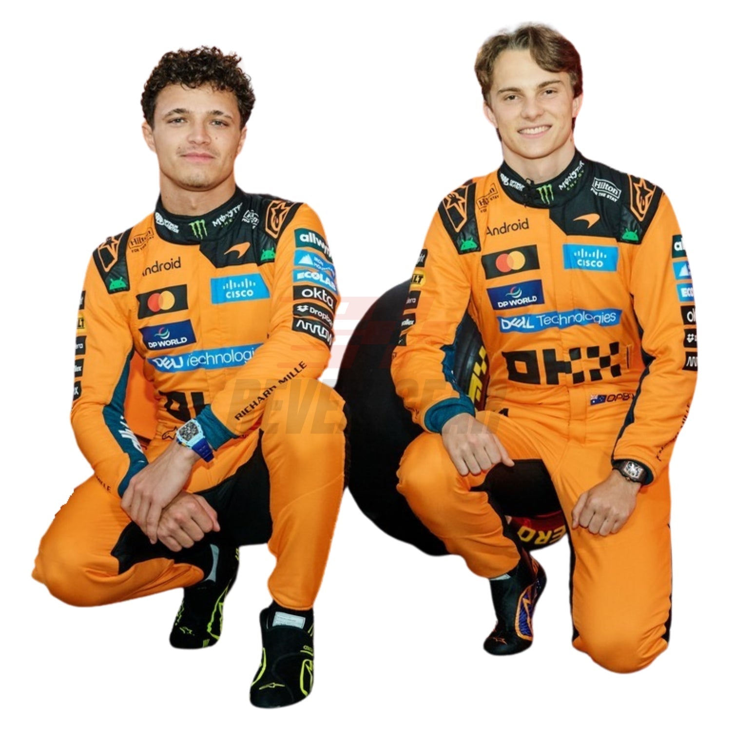 2026 F1 Racing Costume Worn by Lando Norris & Oscar Piastri