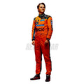 Oscar Piastri 2026 papaya orange F1 racing suit front view with number 81 and sponsor logos - Revex Gear