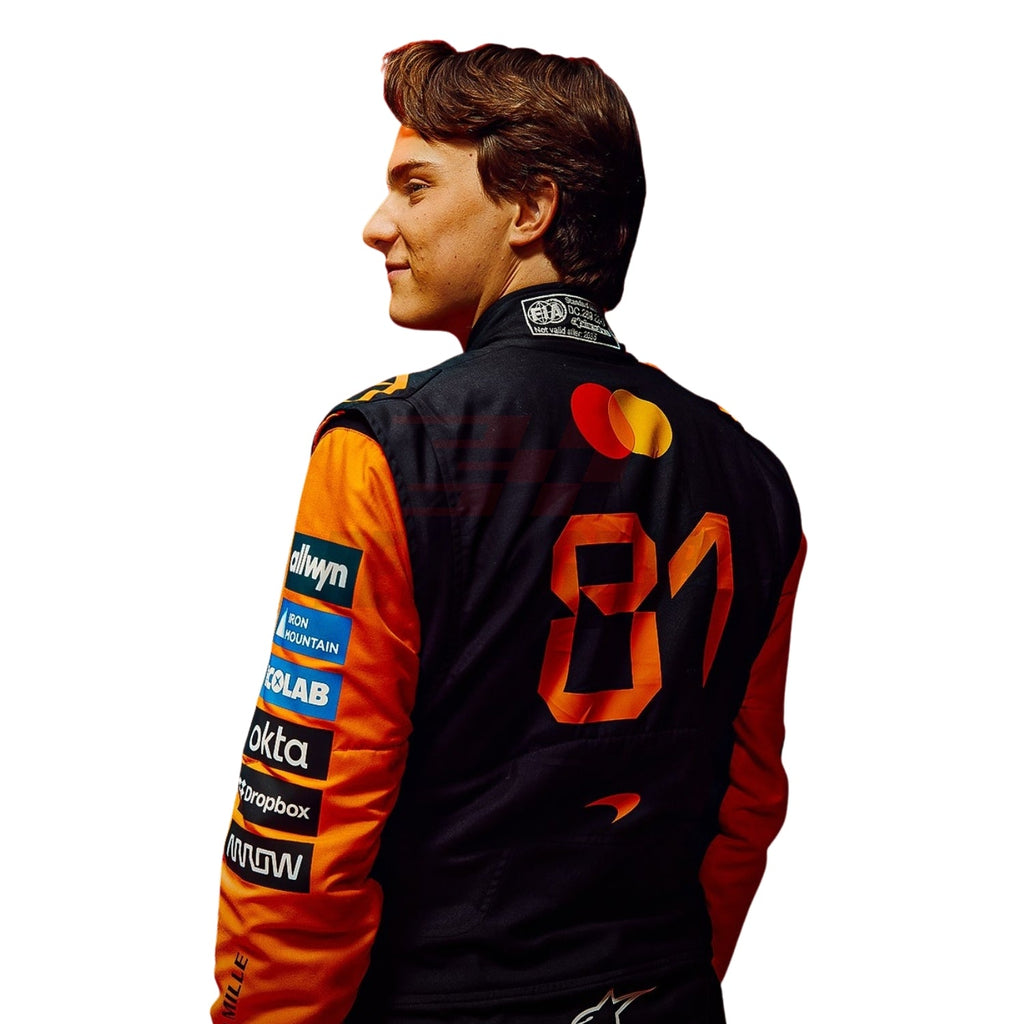 2026 F1 Racing Costume Worn by Lando Norris & Oscar Piastri