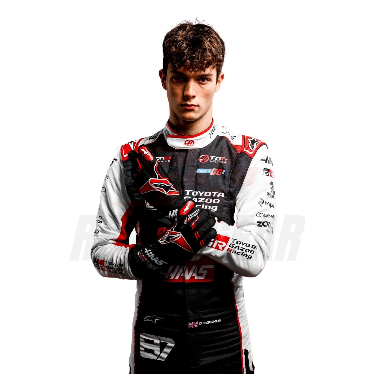 2026 F1 Racing Suit Worn by Esteban Ocon and Oliver Bearman
