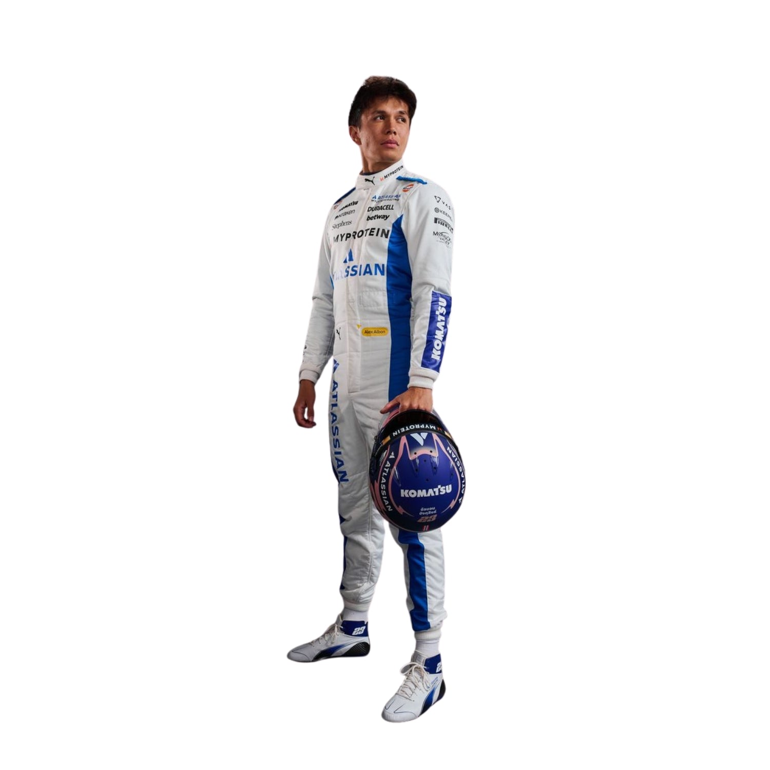 Alex Albon 2025 F1 Racing Suit