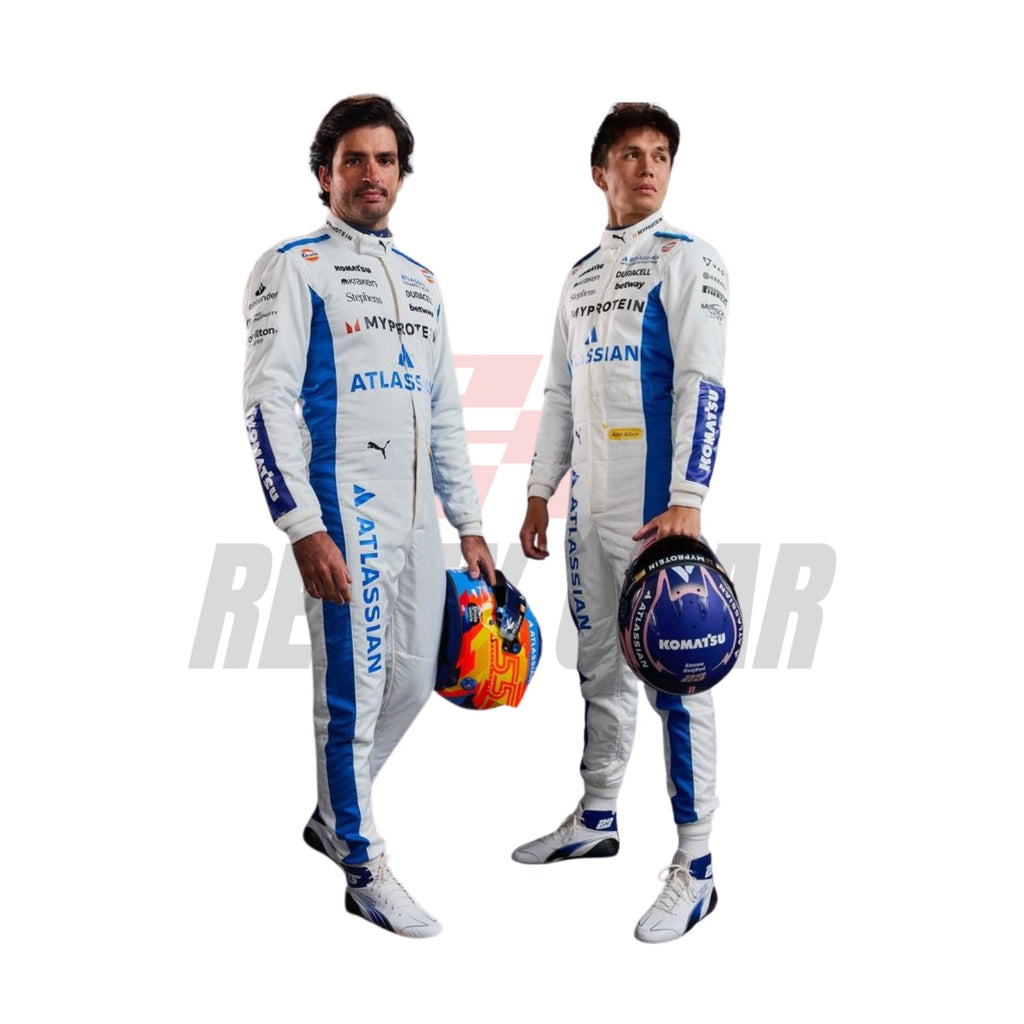 F1 Racing Costume Worn by Alex Albon & Carlos Sainz Jr – 2025 HP Monaco GP
