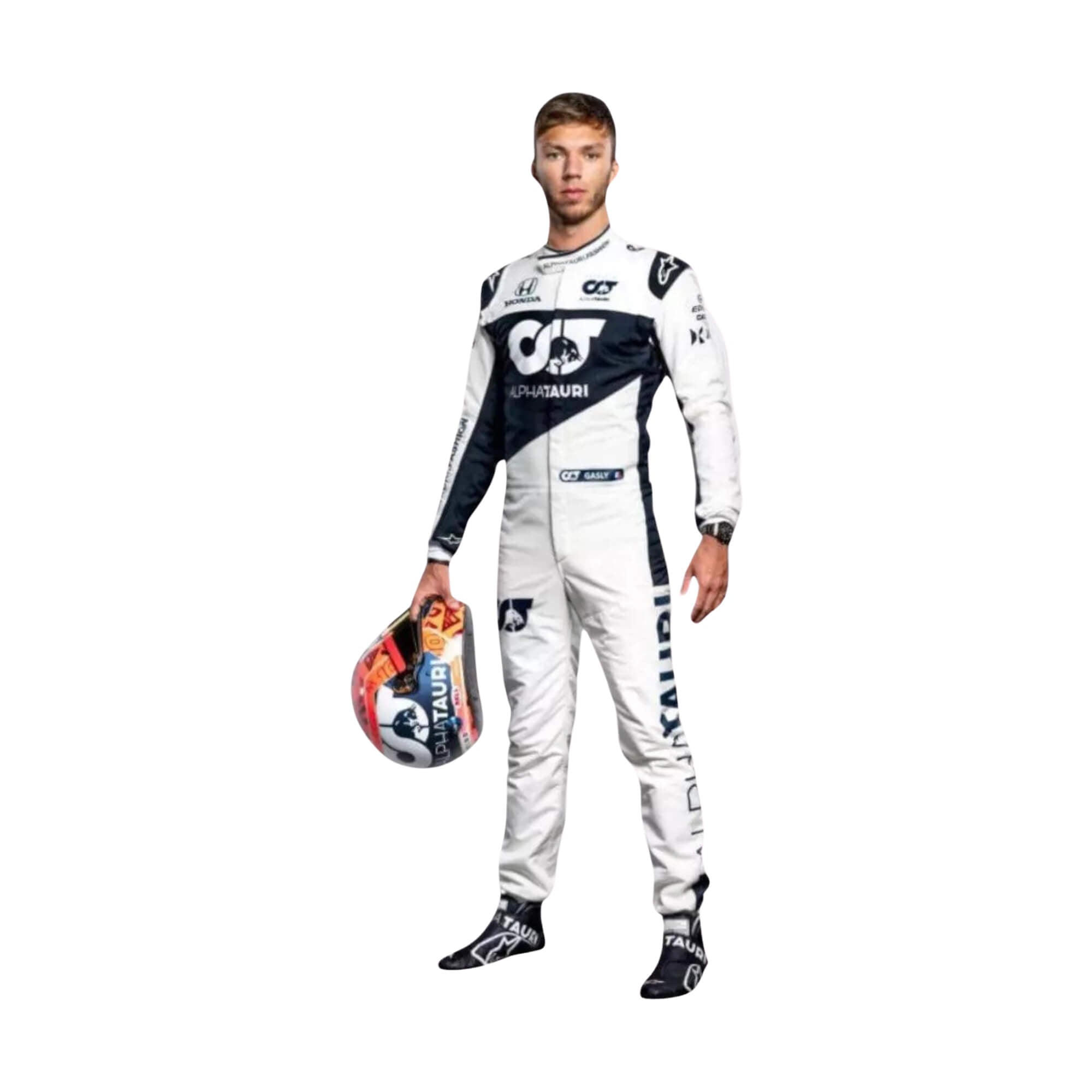 Pierre Gasly 2021 F1 Racing Suit Team AlphaTauri