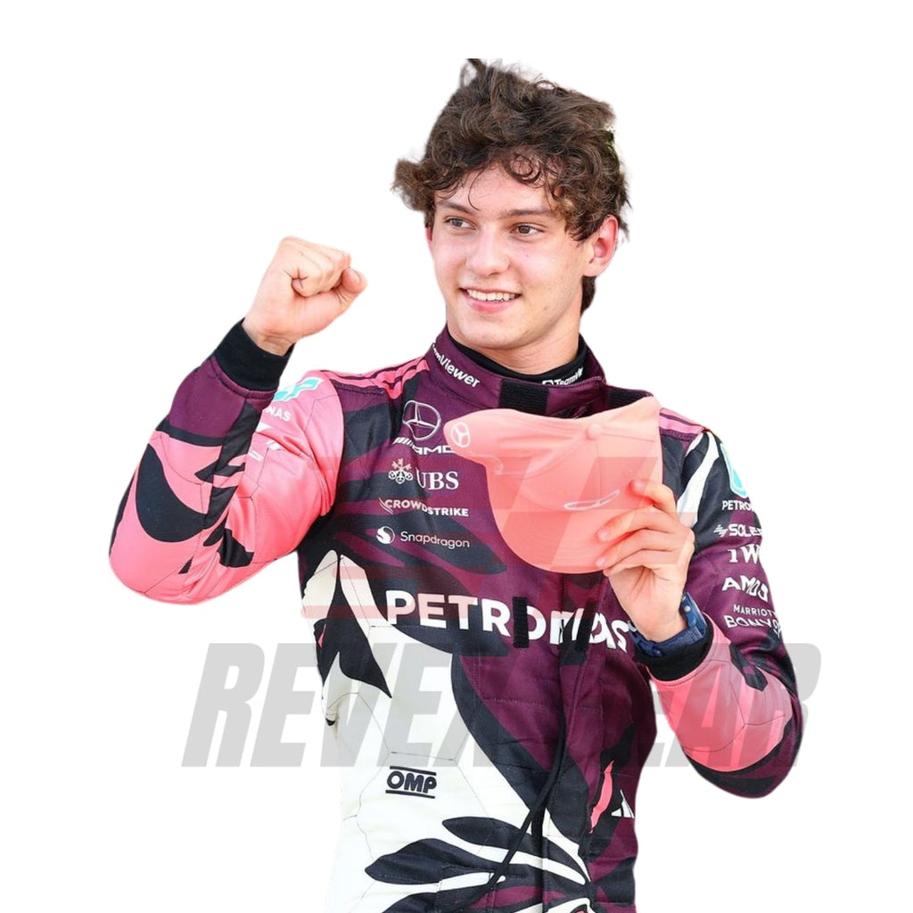 2025 F1 Racing Costume Worn by George Russell & Andrea Kimi Antonelli - Miami GP