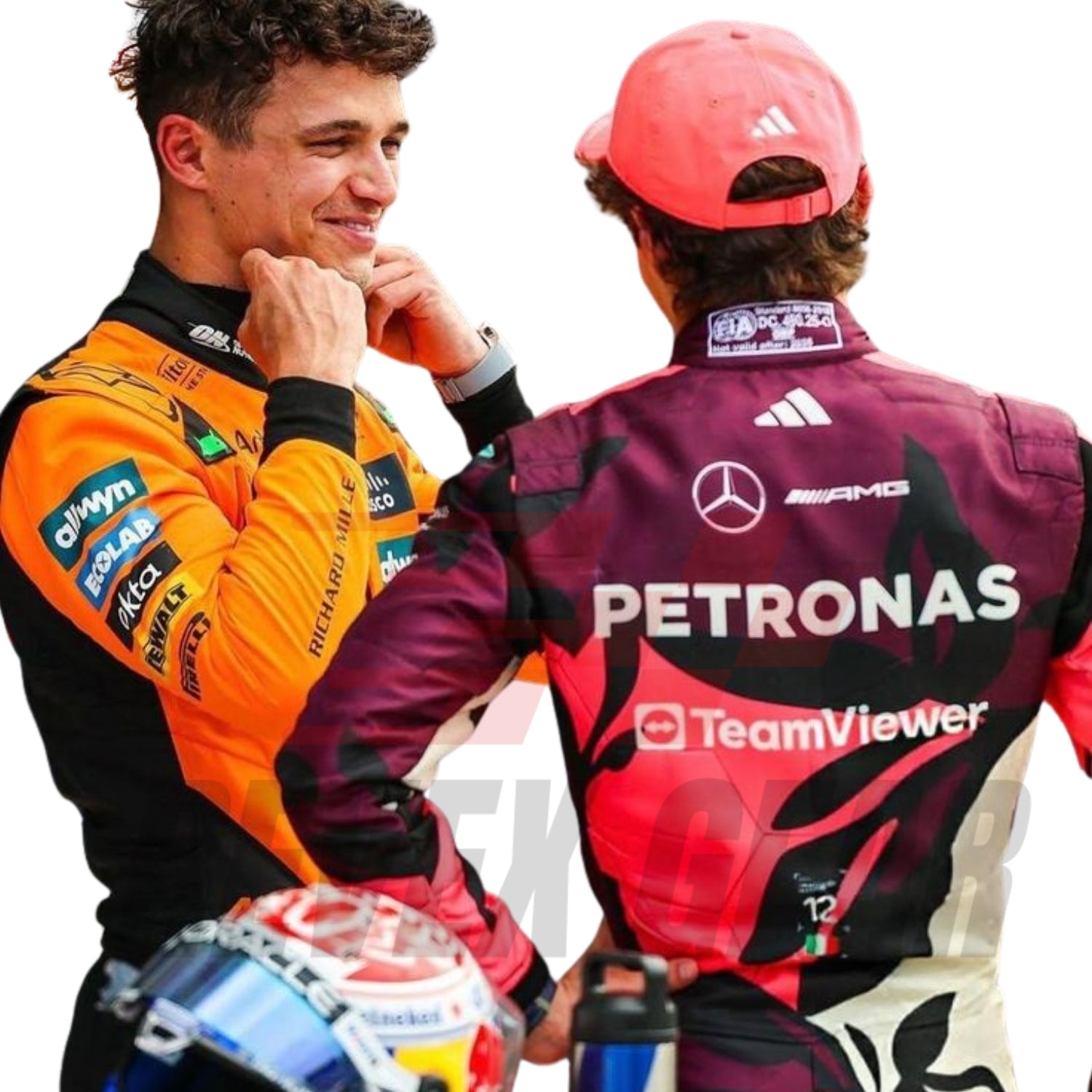 2025 F1 Racing Costume Worn by George Russell & Andrea Kimi Antonelli - Miami GP