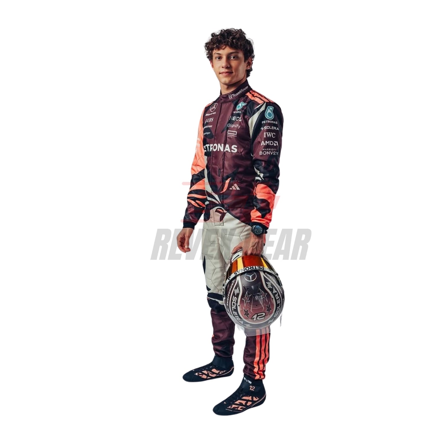 2025 F1 Racing Costume Worn by George Russell & Andrea Kimi Antonelli - Miami GP