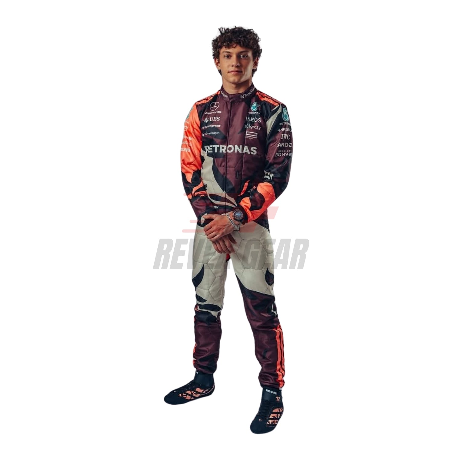 2025 F1 Racing Costume Worn by George Russell & Andrea Kimi Antonelli - Miami GP