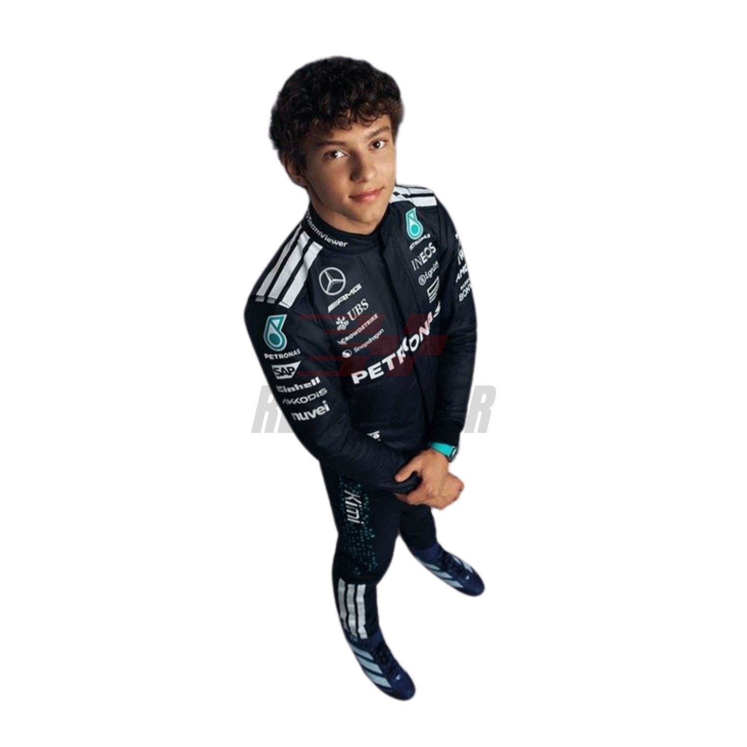 2025 F1 Racing Suit Worn by George Russell & Andrea Kimi Antonelli