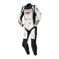 Aprilia Motorcycle White Race Leather Suit