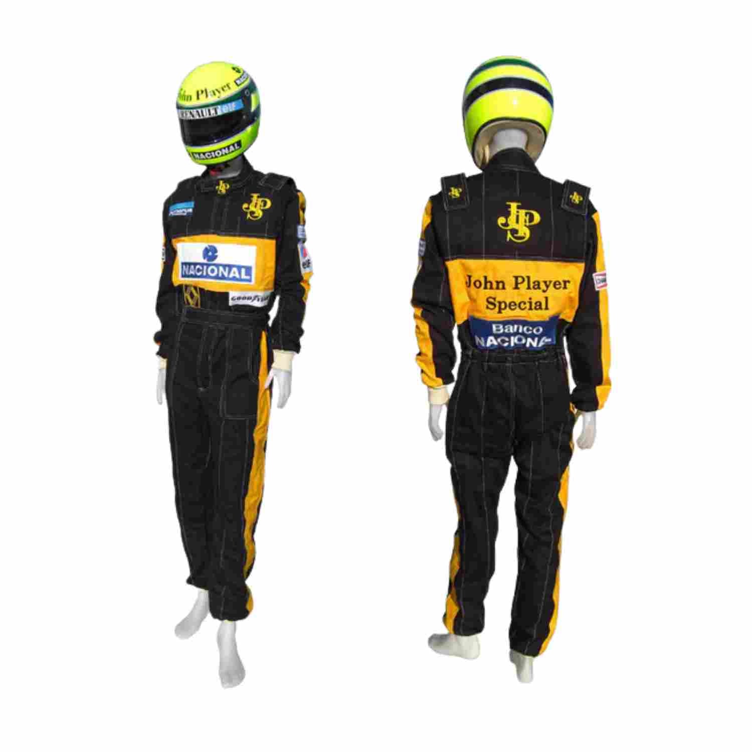 Ayrton Senna 1985 F1 Racing Suit