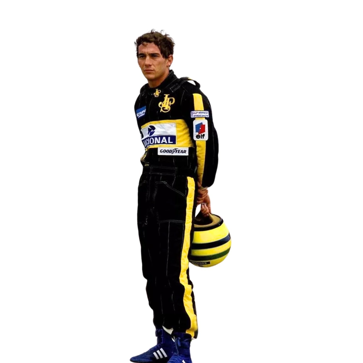 Ayrton Senna 1985 F1 Racing Suit