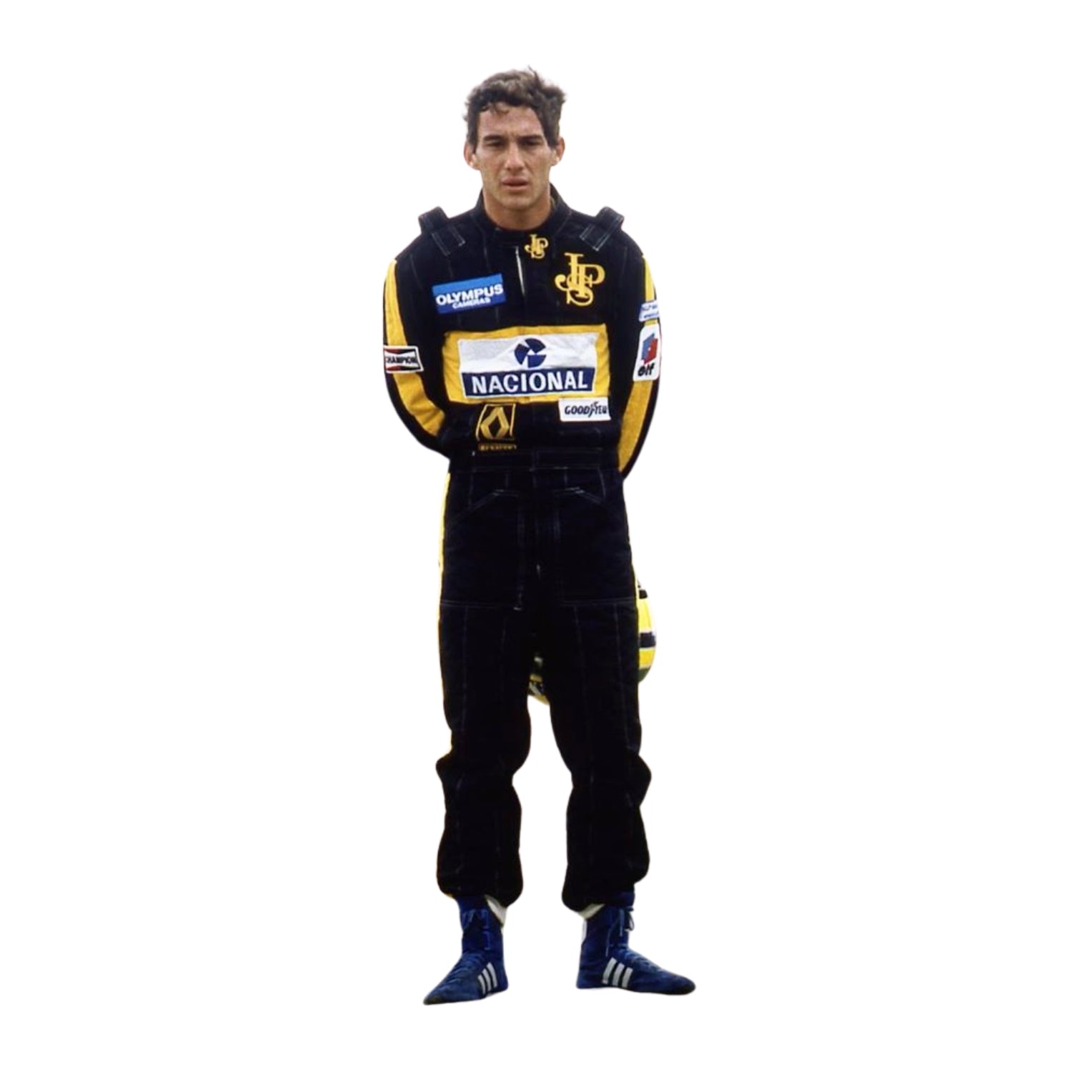 Ayrton Senna 1985 F1 Racing Suit
