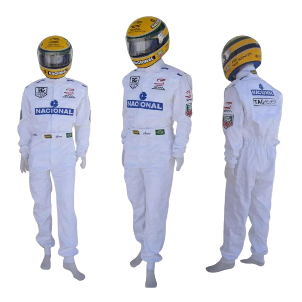 Ayrton Senna 1993 Paris Bercy F1 Racing Suit