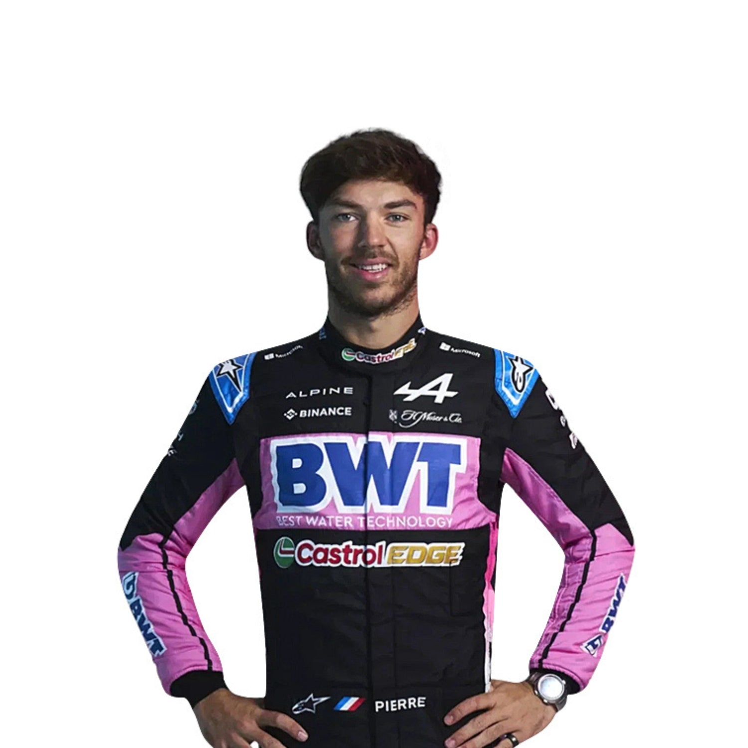 F1 Racing Costume Worn by Esteban Ocon & Pierre Gasly  – 2024 Monaco GP
