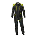 Black Go-Kart Racing Suit - OMP KS-3X ART Style 2