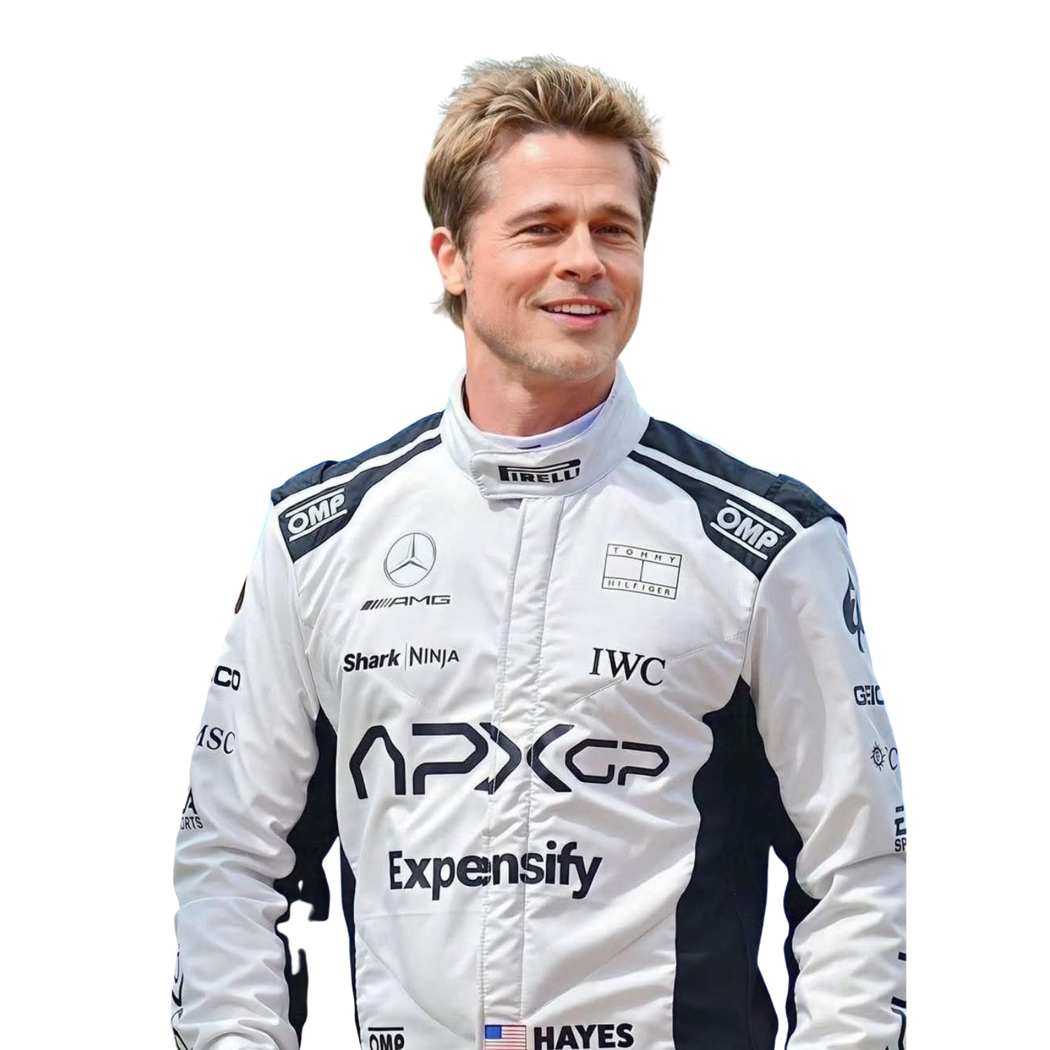 Brad Pitt 2025 F1 The Movie Racing Suit