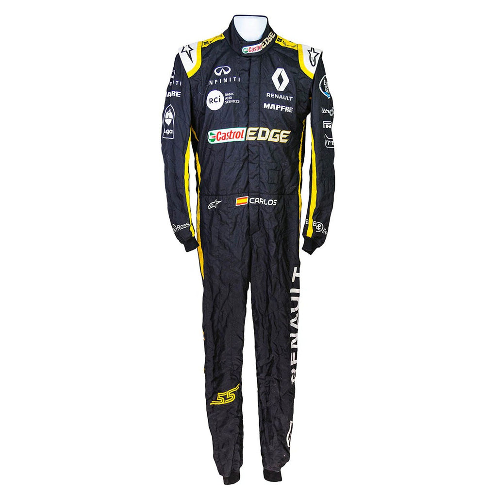 Carlos Sainz 2018 F1 Racing Suit Team Renault